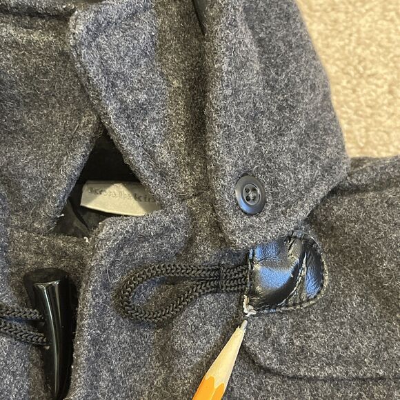 Koala Kids Baby Boys Wool Blend Jacket Winter Coat Dark Gray Hood Size 18-24m‎ - Picture 12 of 14